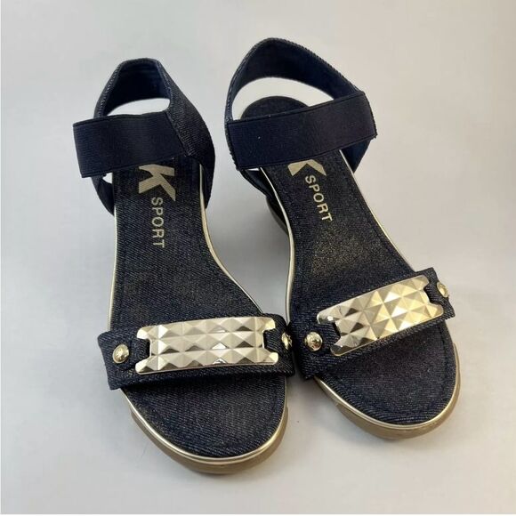 Anne Klein Womens Latasha Casual Platform Sandals Size 8 - Picture 3 of 6